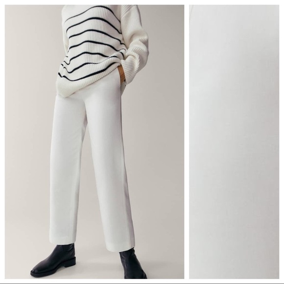 NWT Massimo Dutti  Lyocell Trousers Size 2. - Picture 1 of 11